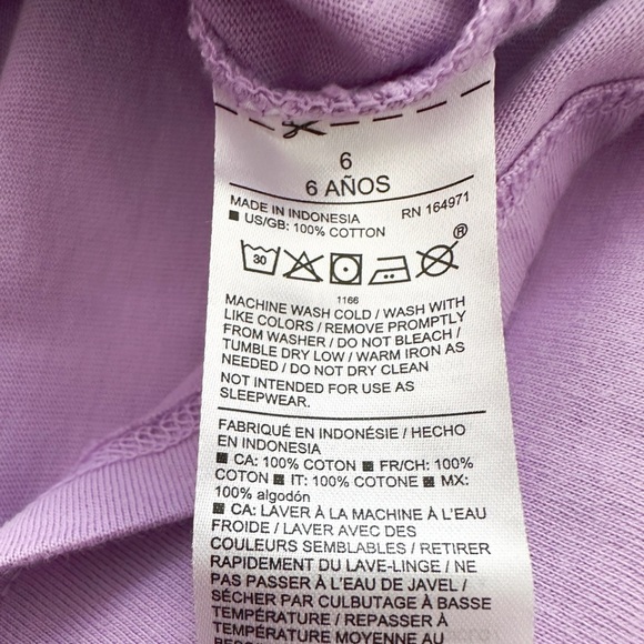 Janie & Jack | The Ruffle Button Top (6)💜 - Picture 5 of 5